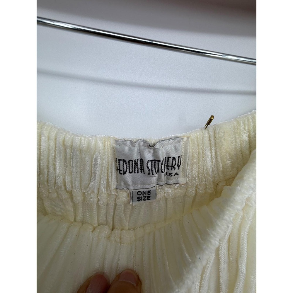 Sedona Stitchery Skirt Set Vintage Cream Studded NWT Southwestern Dead Stock - Picture 10 of 15